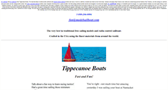 Desktop Screenshot of modelsailboat.com